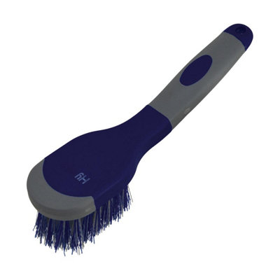 Hyshine Active Groom Bucket Brush Midnight Navy (One Size) from B&Q