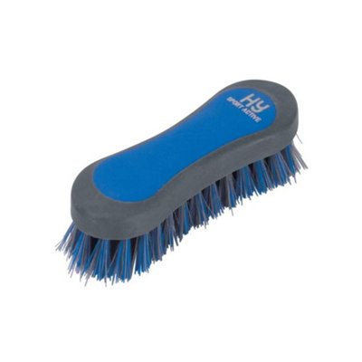Hyshine Active Groom Face Brush Jewel Blue (One Size) from B&Q