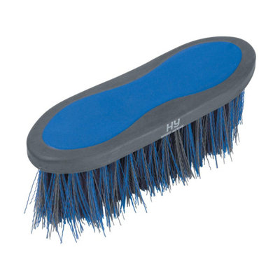 Hyshine Active Groom Long Bristle Dandy Brush Jewel Blue (One Size) from B&Q