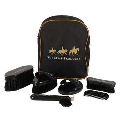  - Supreme Products Pampered Pony Grooming Kit Black/gold (One Size)