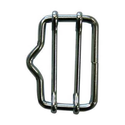 Agrifence Tape Buckle (H4588) (Pack Of 5) Silver (4Cm) from B&Q