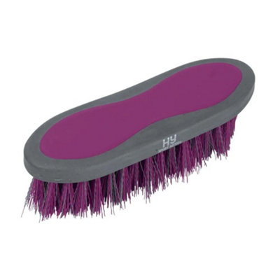 Hyshine Active Groom Dandy Brush Amethyst Purple (One Size) from B&Q