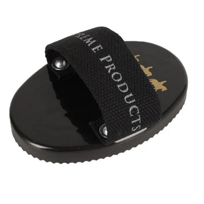  - Supreme Products Pampered Pony Horse Curry Comb Black/gold (One Size)