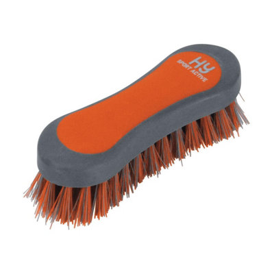 Hyshine Active Groom Face Brush Terracotta (One Size) from B&Q