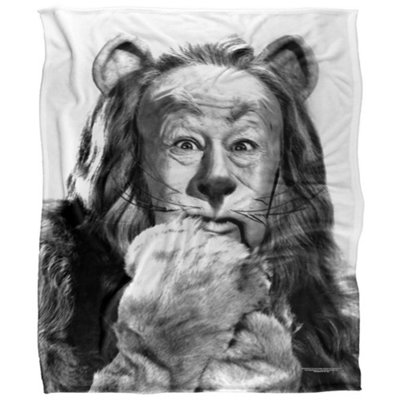  - The Wizard Of Oz The Cowardly Lion Blanket Multicoloured (58In X 36In)