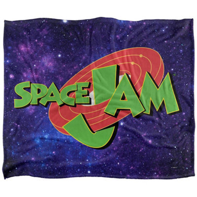  - Space Jam Logo Blanket Multicoloured (58In X 36In)