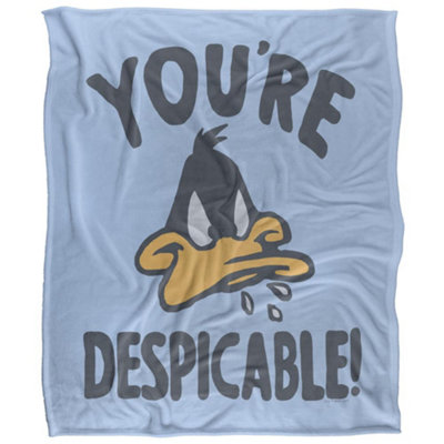  - Looney Tunes Youre Despicable Doodle Blanket Multicoloured (36In X 58In)