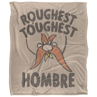  - Looney Tunes Roughest Toughest Hombre Doodle Blanket Multicoloured (36In X 58In)