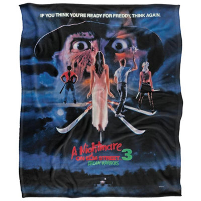  - Nightmare On Elm Street Dream Warriors Blanket Multicoloured (36In X 58In)