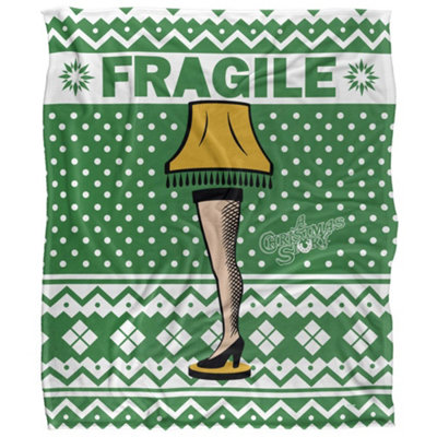  - A Christmas Story Fragile Blanket Multicoloured (36In X 58In)