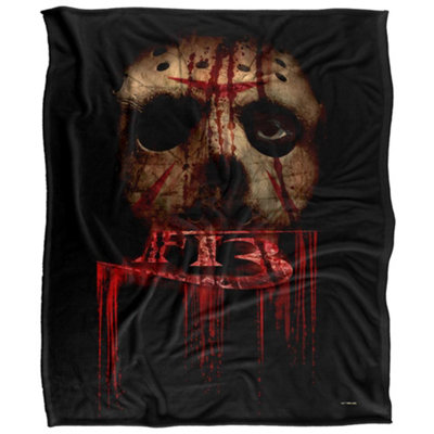  - Friday The 13Th F13 Blanket Multicoloured (58In X 36In)