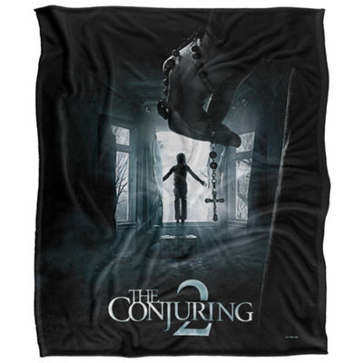  - The Conjuring 2 Movie Poster Blanket Multicoloured (58In X 36In)