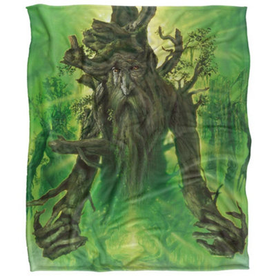  - Lord Of The Rings Treebeard Blanket Multicoloured (36In X 58In)