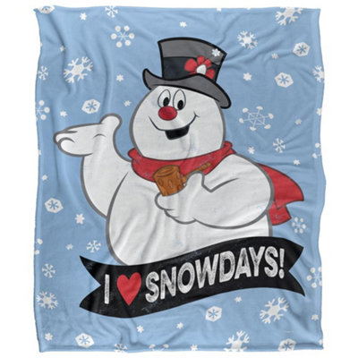 - Frosty The Snowman I Love Snowdays Blanket Multicoloured (36In X 58In)