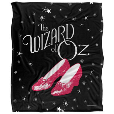  - The Wizard Of Oz Ruby Slippers Blanket Multicoloured (58In X 36In)