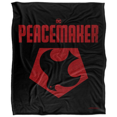  - Peacemaker Logo Blanket Multicoloured (36In X 58In)