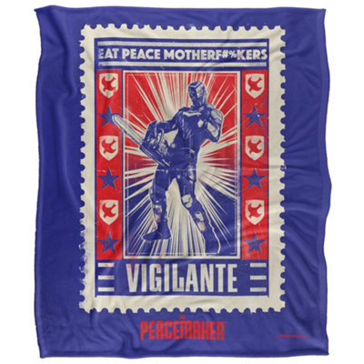  - Peacemaker Eat Peace Blanket Multicoloured (36In X 58In)