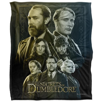  - Fantastic Beasts Movie Poster Blanket Multicoloured (36In X 58In)