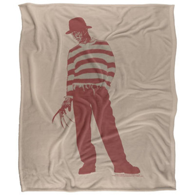  - Nightmare On Elm Street Pose Freddy Krueger Blanket Multicoloured (36In X 58In)