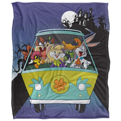  - Looney Tunes The Mystery Machine Blanket Multicoloured (36In X 58In)