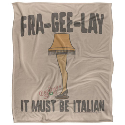  - A Christmas Story Must Be Italian Blanket Multicoloured (36In X 58In)