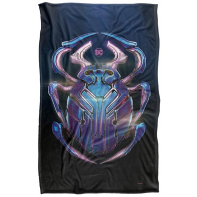  - Blue Beetle Beetle Blanket Beetle/blue (58In X 36In)