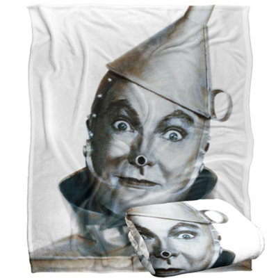  - The Wizard Of Oz Tin Man Blanket Multicoloured (58In X 36In)