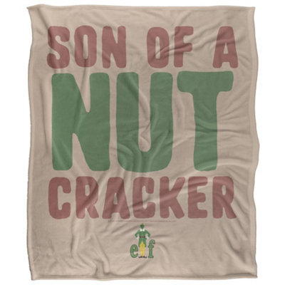  - Elf Son Of A Nutcracker Blanket Multicoloured (36In X 58In)