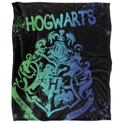 B&Q -  Hogwarts Blanket Multicoloured (36In X 58In)