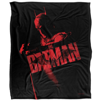  - The Batman Contrast Blanket Multicoloured (58In X 36In)