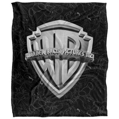  - Looney Tunes Warner Bros Logo Blanket Multicoloured (36In X 58In)