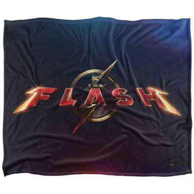  - The Flash Logo Blanket Multicoloured (58In X 36In)