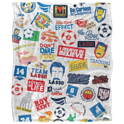  - Ted Lo All-Over Print Blanket Multicoloured (58In X 36In)