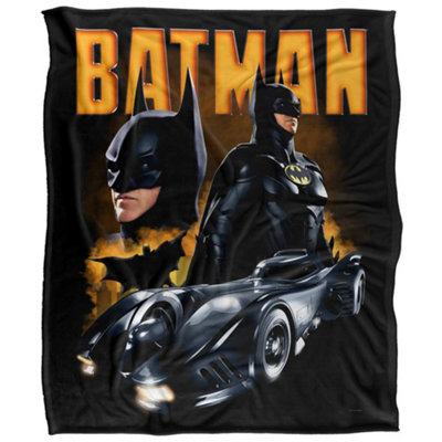  - The Flash Pose Batman Blanket Multicoloured (58In X 36In)