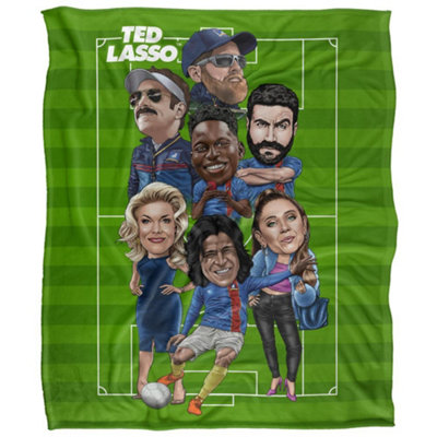  - Ted Lo Characters Blanket Multicoloured (58In X 36In)