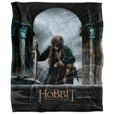  - The Hobbit Despair Frodo Blanket Multicoloured (58In X 36In)