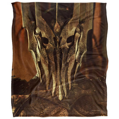  - Lord Of The Rings Photograph Sauron Blanket Multicoloured (36In X 58In)