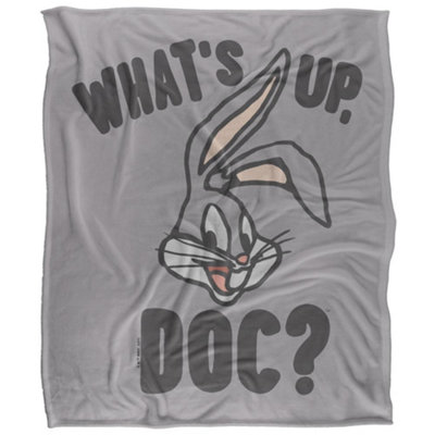  - Looney Tunes Whats Up Doc Doodle Blanket Multicoloured (36In X 58In)