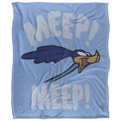  - Looney Tunes Meep Meep Doodle Blanket Multicoloured (36In X 58In)