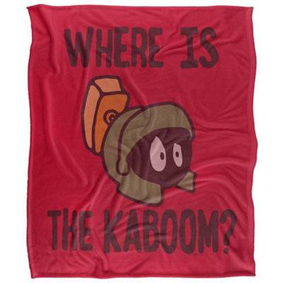  - Looney Tunes Wheres The Kaboom Doodle Blanket Multicoloured (36In X 58In)