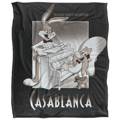  - Looney Tunes Casablanca Blanket Multicoloured (36In X 58In)