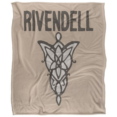  - Lord Of The Rings Rivendell Blanket Multicoloured (36In X 58In)