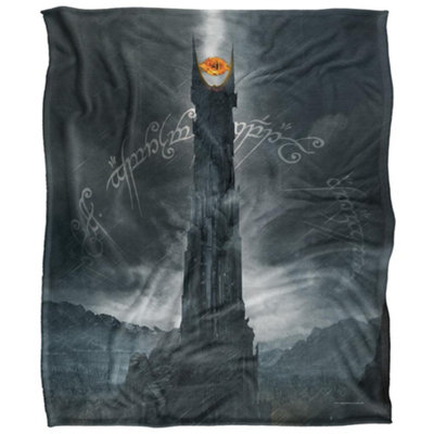  - Lord Of The Rings Sauron Blanket Multicoloured (58In X 36In)