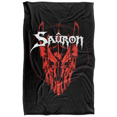  - The Lord Of The Rings Silky Sauron Blanket Multicoloured (147Cm X 91Cm)
