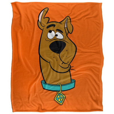  - Scooby Doo Face Scooby Doo Throw Multicoloured (152Cm X 127Cm)