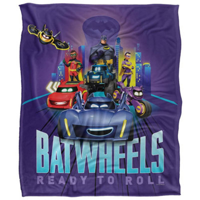  - Batwheels Ready To Roll Blanket Multicoloured (36In X 58In)
