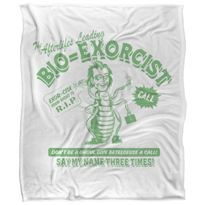 - Beetlejuice Bioexorcist Blanket Multicoloured (36In X 58In)