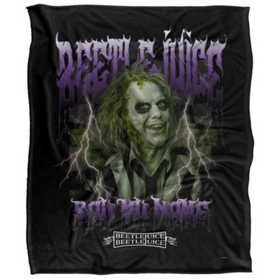  - Beetlejuice Say My Name Blanket Multicoloured (36In X 58In)