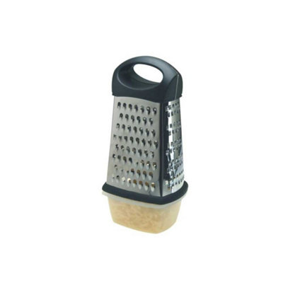 B&Q -  Vertical Cheese Grater Silver/black (One Size)