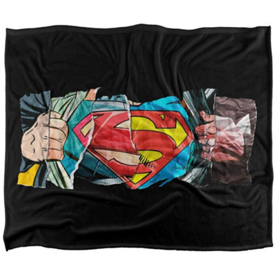 B&Q -  Superman Super Reveal Blanket Multicoloured (152Cm X 127Cm)